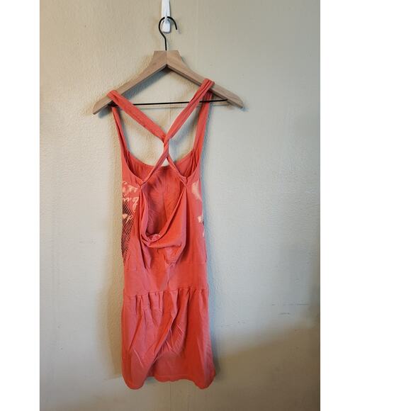 Drifter Women's Knit Dress SZ Small Drop Waist Crossed Straps Y2K - Picture 2 of 10